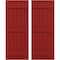 Ekena Millwork Americraft 6-Board, 3 Batten Exterior Real Wood Joined Board-n-Batten Shutters, ARW401BB621X77BRH, PR ARW401BB621X77BRH - alternate 1